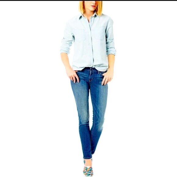 Levi's | Demi Curve Mid Rise Skinny Jeans size 26 - Picture 1 of 8